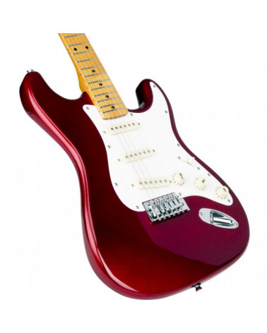 Guitarra Eléctrica SX ST57 SST57CAR Candy Apple Red