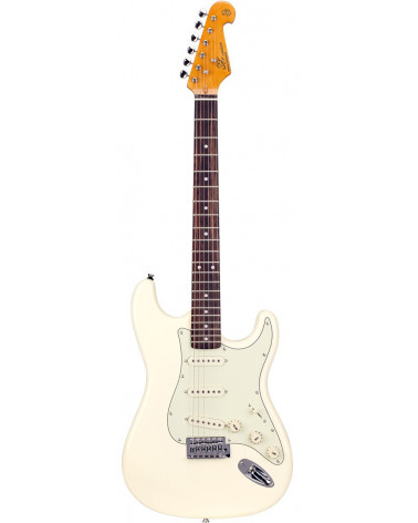 Guitarra Eléctrica SX ST62 SST62VWH Vintage White