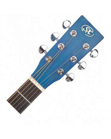 Guitarra Acústica SX SD104BUS Azul