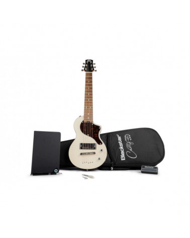 Pack Guitarra Eléctrica De Viaje Blackstar Carry On PCK WHT + Miniamplificador