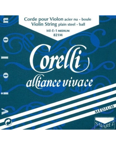 Cuerdas Para Violín Corelli Alliance 801M Forte