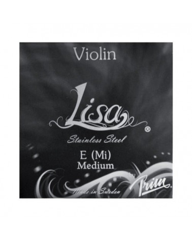 Cuerdas Para Violín Prim Acero Inoxidable Juego Con Lisa E/ Medium