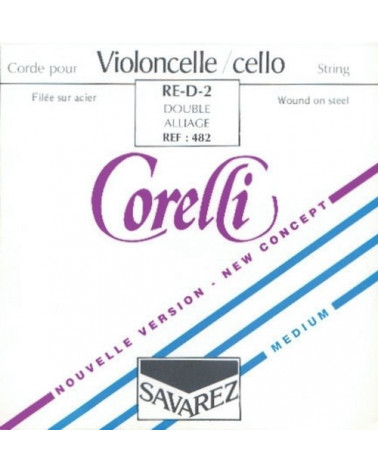 Cuerdas Para Cello Corelli Acero 480