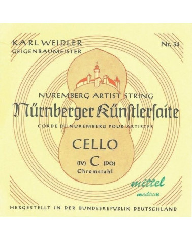 Cuerdas Para Cello Nürnberger Künstler 34 1/2