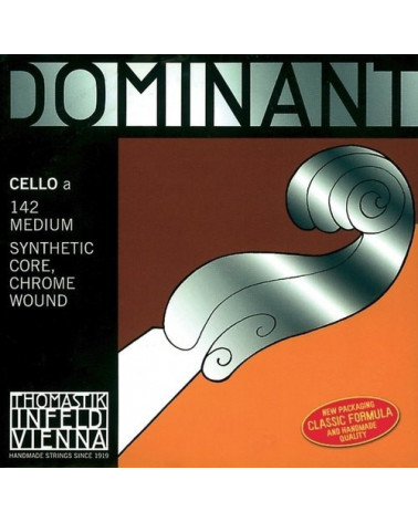 Cuerdas Para Cello Thomastik Dominant Alma En Nylon 142 Mediana