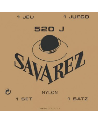 Cuerdas Para Guitarra Clásica Savarez Traditional Concert 520 521J E1 High