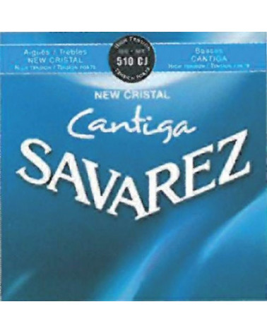 Juego De Cuerdas Para Guitarra Clásica Savarez New Cristal Cantiga 510CJ