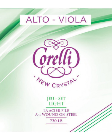 Cuerdas Para Viola Corelli Crystal 732L Light