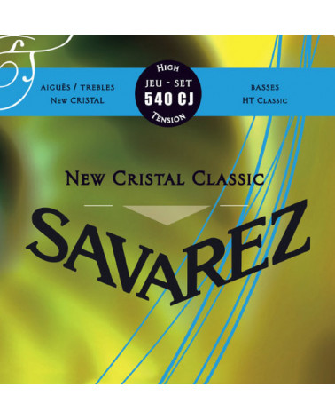 Juego De Cuerdas Para Guitarra Clásica Savarez New Cristal Classic 540CJ