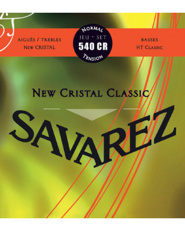 Juego De Cuerdas Para Guitarra Clásica Savarez New Cristal Classic 540CR