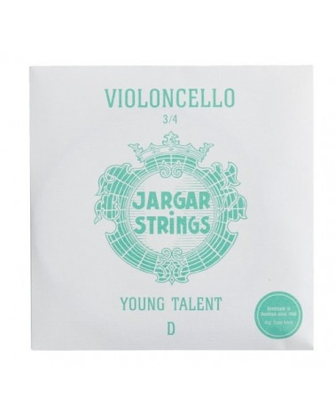 Cuerdas Para Cello Jargar Young Talent Escala Pequeña 0,99mm D 3/4 Medium