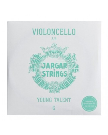 Cuerdas Para Cello Jargar Young Talent Escala Pequeña 1,18mm G 3/4 Medium