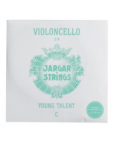 Cuerdas Para Cello Jargar Young Talent Escala Pequeña 1,71mm C 3/4 Medium