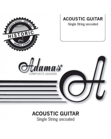 Cuerda Suelta Para Guitarra Acústica Adamas Lisa Acero .010"/0,25 mm