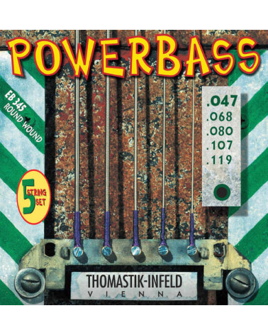 Juego De Cuerdas De Bajo Eléctrico Thomastik Power Bass Magnecore EB345