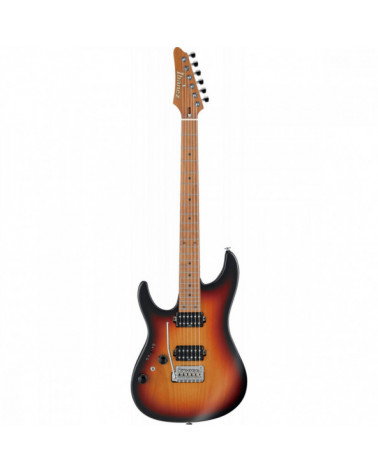 Guitarra Eléctrica Para Zurdos Ibanez AZ2402LTFF Prestige Tri Fade Burst Flat Con Estuche
