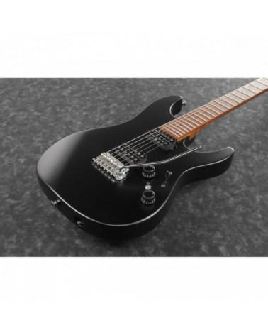 Guitarra Eléctrica Ibanez AZ2402BKF Prestige Black Flat Con Estuche