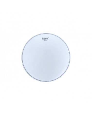 Parche Para Tom Code 10" Signal Coated Blanco