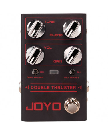 Pedal Joyo Double Thruster Bass Overdrive R-28 Serie R
