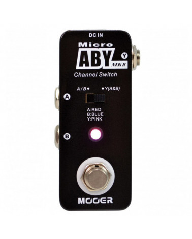 Pedal Conmutador Mooer Micro Aby MKII Aby Box