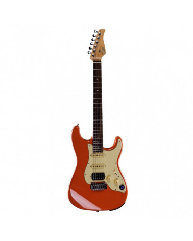 Guitarra Eléctrica Digital Mooer GTRS GTRS P800 Fiesta Red