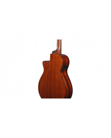 Guitarra Electroacústica De 12 Cuerdas Ibanez AEG5012BKH Black High Gloss