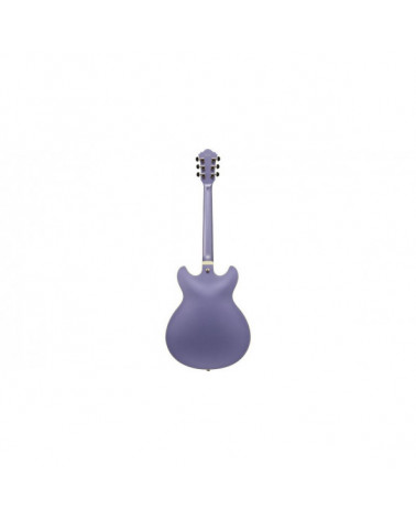 Guitarra Eléctrica De Cuerpo Hueco Ibanez AS73GMPF Metallic Purple Flat