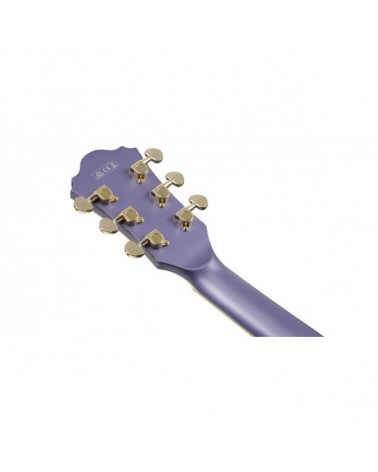Guitarra Eléctrica De Cuerpo Hueco Ibanez AS73GMPF Metallic Purple Flat