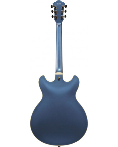 Guitarra Eléctrica De Cuerpo Hueco Ibanez AS73GPBM Prussian Blue Metallic