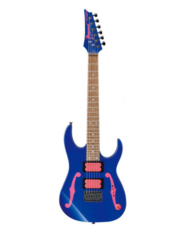 Guitarra Eléctrica Tamaño 3/4 Ibanez PGMM11JB Jewel Blue Paul Gilbert Signature Mikro Series