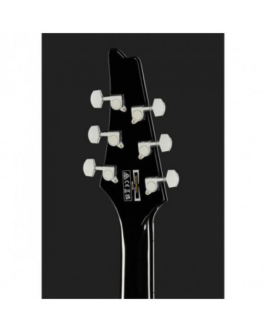 Guitarra Eléctrica Ibanez PS60SSL Silver Sparkle Paul Stanley Signature Con Funda