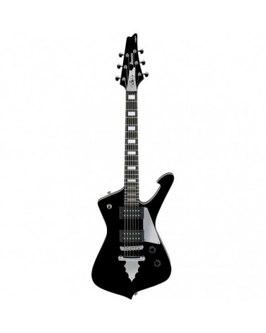 Guitarra Eléctrica Ibanez Tamaño 3/4 PSM10BK Black Paul Stanley Signature Con Funda