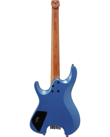Guitarra Eléctrica Headless Ibanez Q52LBM Laser Blue Con Funda
