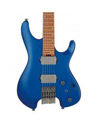 Guitarra Eléctrica Headless Ibanez Q52LBM Laser Blue Con Funda