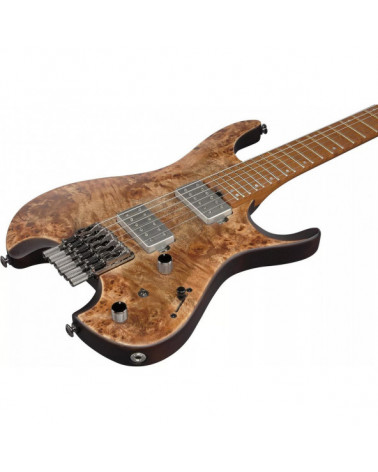Guitarra Eléctrica Headless Ibanez Q52PBABS Antique Brown Stained Con Funda