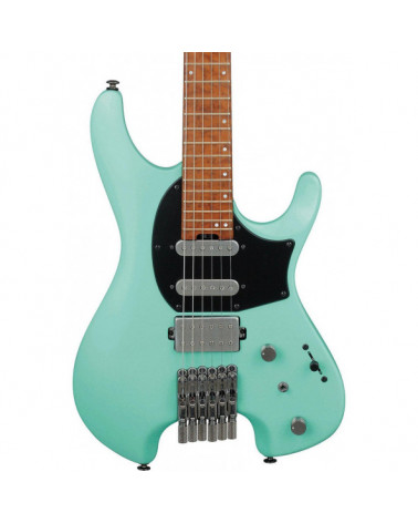 Guitarra Eléctrica Headless Ibanez Q54SFM Sea Foam Green Con Funda