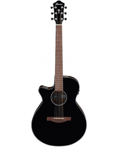 Guitarra Electroacústica Para Zurdo Ibanez AEG50LBKH Black