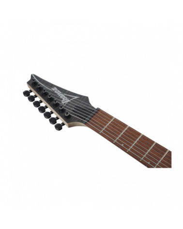 Guitarra Eléctrica De 7 Cuerdas Ibanez RGA742FMTGF Transparent Gray Flat