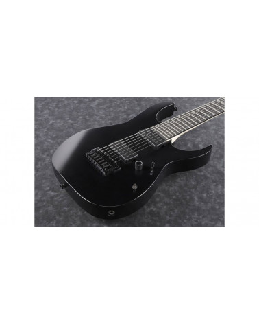 Guitarra Eléctrica De 7 Cuerdas Ibanez RGIXL7BKF Black Flat
