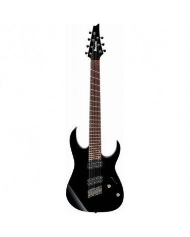 Guitarra Eléctrica De 7 Cuerdas Ibanez RGMS7BK Black