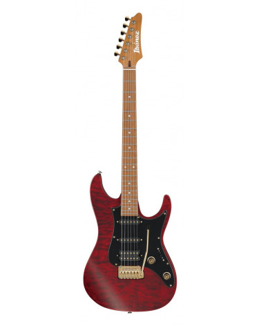 Guitarra Eléctrica Ibanez SLM10TRM Transparent Red Matte Scott LePage Signature Con Funda