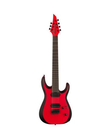 Guitarra Eléctrica De 7 Cuerdas Jackson Pro Plus Series DK Modern MDK7 HT Satin Red