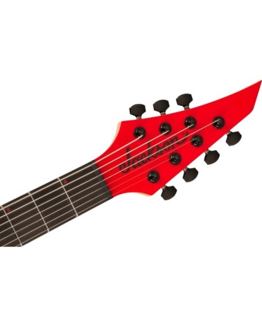 Guitarra Eléctrica De 7 Cuerdas Jackson Pro Plus Series DK Modern MDK7 HT Satin Red