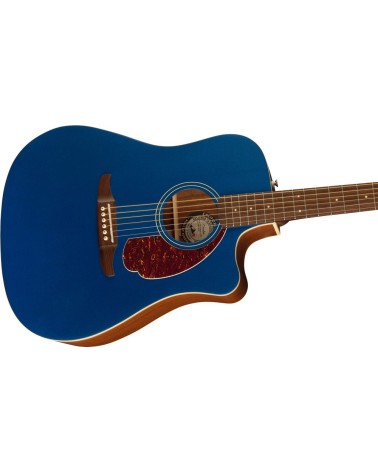 Guitarra De Cuerpo Redondo Fender Player Tortoiseshell Pickguard Lake Placid Blue