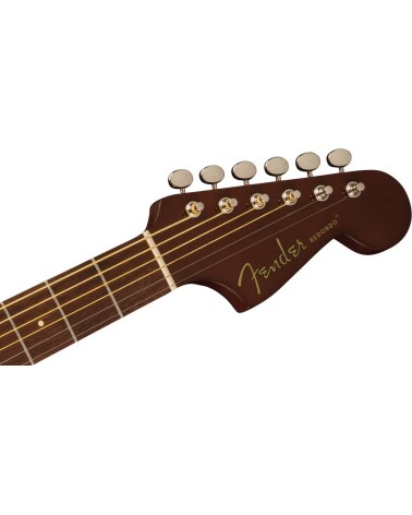 Guitarra De Cuerpo Redondo Fender Player Gold Pickguard Sunburst