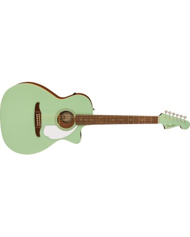 Guitarra Acústica Fender Newporter Player White Pickguard Surf Green
