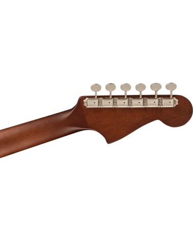 Guitarra Acústica Para Zurdos Fender Newporter Player Gold Pickguard Natural