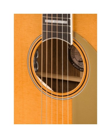 Guitarra Acústica Fender De Cuerpo Redondo King Vintage Gold Pickguard Aged Natural