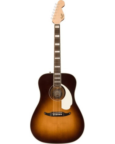 Guitarra Acústica Fender De Cuerpo Redondo King Vintage Aged White Pickguard Mojave
