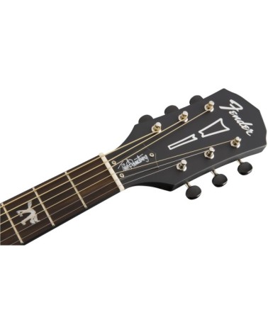 Guitarra Acústica Electrificada De Concierto Fender Tim Armstrong Signature Hellcat Checkerboard